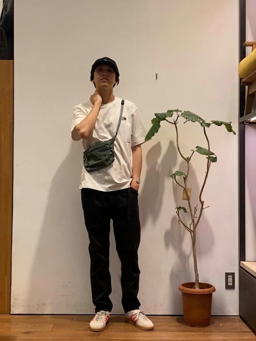 THE NORTH FACE　Short-SleeveFDGlobeGridCottonTee