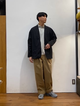 かわむらさん(メンズ・183cm)の春コーディネート