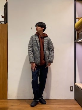 「冬の注目アウター」｜かわむらさん（メンズ・183cm）の秋コーディネート