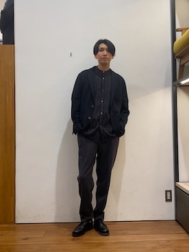 かわむらさん（メンズ・183cm）の春コーディネート