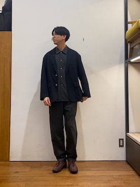 かわむらさん（メンズ・183cm）の春コーディネート