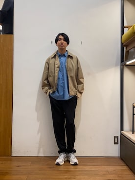 かわむらさん（メンズ・183cm）の冬コーディネート
