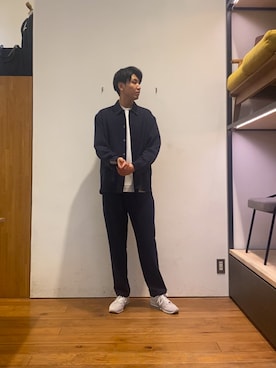 かわむらさん（メンズ・183cm）の秋コーディネート
