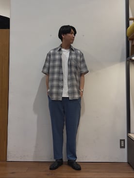 かわむらさん(メンズ・183cm)の夏コーディネート
