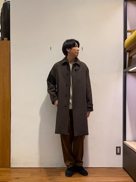 かわむらさん（メンズ・183cm）の秋コーディネート