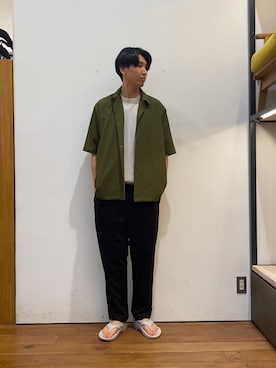かわむらさん(メンズ・183cm)の夏コーディネート