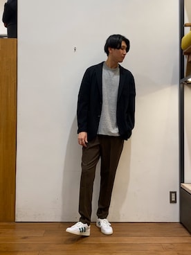 かわむらさん（メンズ・183cm）の春コーディネート