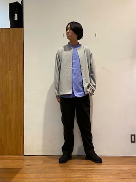かわむらさん（メンズ・183cm）の秋コーディネート