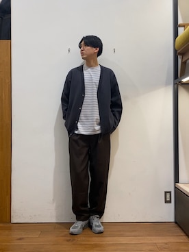 かわむらさん（メンズ・183cm）の春コーディネート