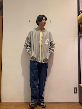 かわむらさん（メンズ・183cm）の冬コーディネート