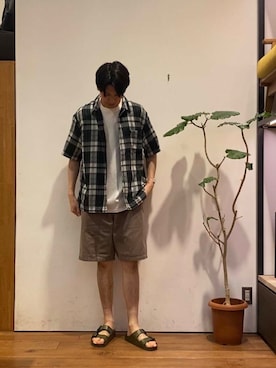 かわむらさん（メンズ・183cm）の夏コーディネート