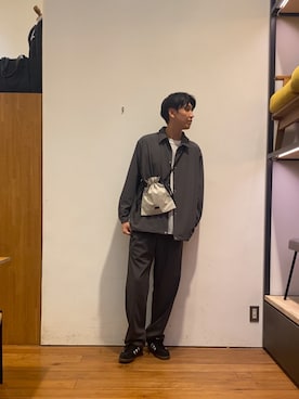 「URBAN RESEARCH DOORS（アーバンリサーチドアーズ）のアイテム」を使った、かわむらさん（メンズ・183cm）の秋コーディネート