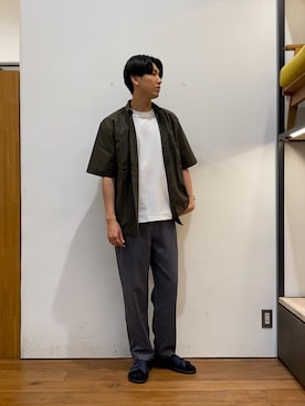 かわむらさん(メンズ・183cm)の夏コーディネート