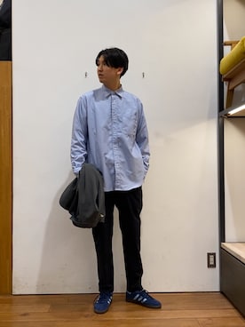 かわむらさん（メンズ・183cm）の春コーディネート