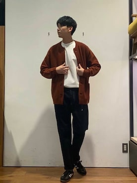 かわむらさん（メンズ・183cm）の秋コーディネート