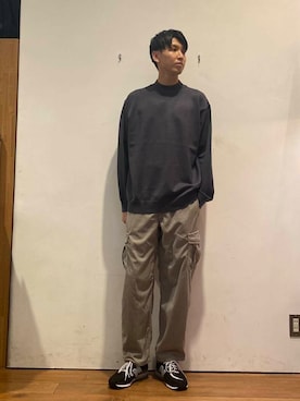 「STONEMASTER（ストーンマスター ）のアイテム」を使った、かわむらさん（メンズ・183cm）の秋コーディネート