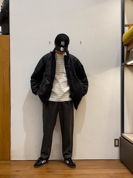 かわむらさん（メンズ・183cm）の冬コーディネート