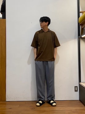 かわむらさん（メンズ・183cm）の春コーディネート