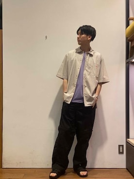 かわむらさん(メンズ・183cm)の春コーディネート
