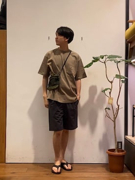 かわむらさん（メンズ・183cm）の夏コーディネート