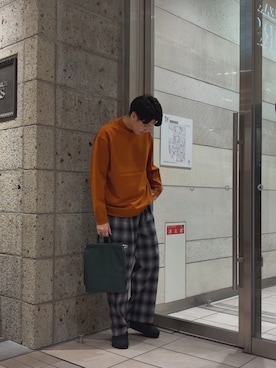 かわむらさん(メンズ・183cm)の秋コーディネート