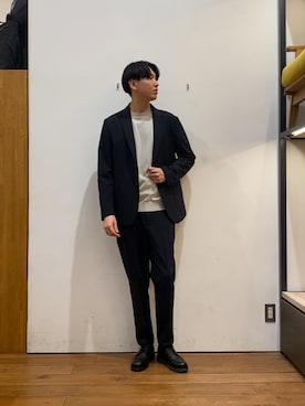 かわむらさん（メンズ・183cm）の春コーディネート