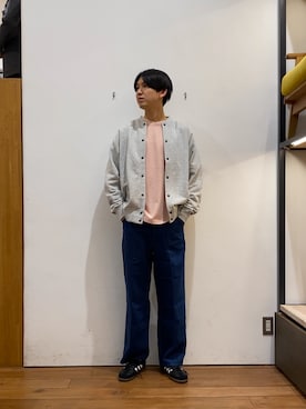 かわむらさん（メンズ・183cm）の冬コーディネート