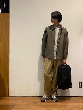かわむらさん(メンズ・183cm)の秋コーディネート