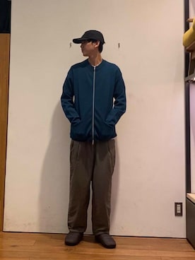 かわむらさん（メンズ・183cm）の秋コーディネート