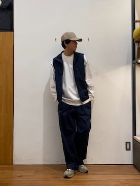 かわむらさん(メンズ・183cm)の冬コーディネート