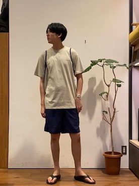 かわむらさん（メンズ・183cm）の夏コーディネート