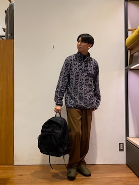 「アイテム（その他トップス）」を使った、かわむらさん（メンズ・183cm）の秋コーディネート