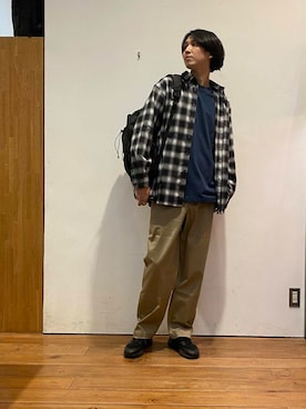 かわむらさん(メンズ・183cm)の秋コーディネート