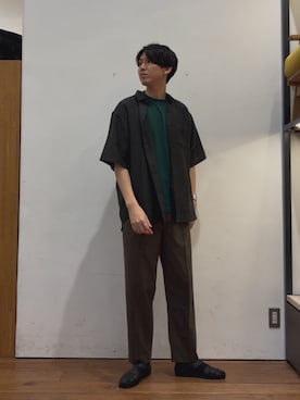 かわむらさん(メンズ・183cm)の夏コーディネート