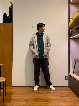かわむらさん(メンズ・183cm)の秋コーディネート