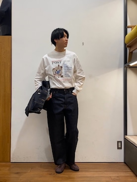 かわむらさん（メンズ・183cm）の冬コーディネート