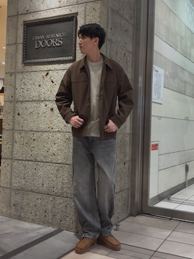 かわむらさん（メンズ・183cm）の秋コーディネート