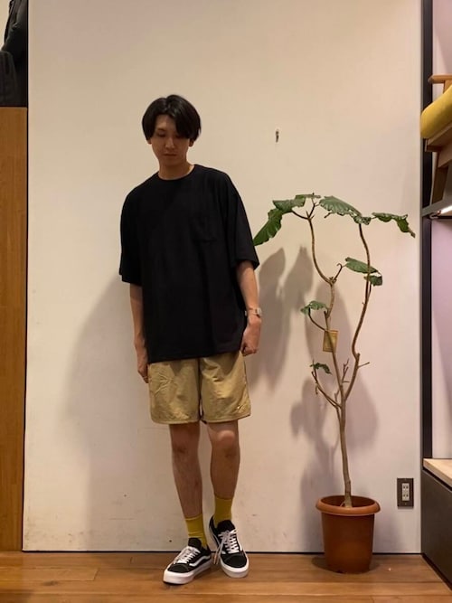 LOWERCASE×Champion　速乾ReverseWEave TEE