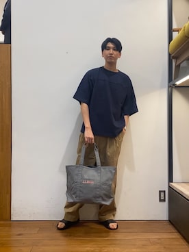かわむらさん（メンズ・183cm）の春コーディネート