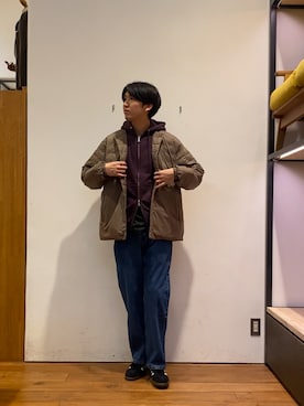 かわむらさん（メンズ・183cm）の秋コーディネート