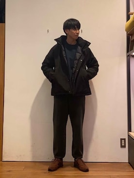 かわむらさん（メンズ・183cm）の秋コーディネート