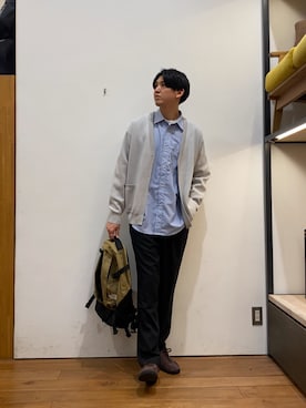 かわむらさん（メンズ・183cm）の春コーディネート