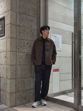 かわむらさん(メンズ・183cm)の秋コーディネート