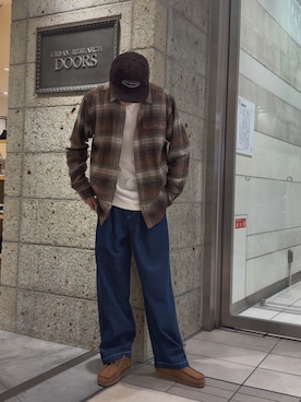 かわむらさん（メンズ・183cm）の秋コーディネート