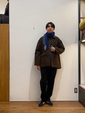 かわむらさん(メンズ・183cm)の冬コーディネート