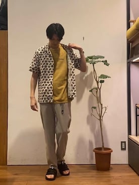 かわむらさん（メンズ・183cm）の夏コーディネート