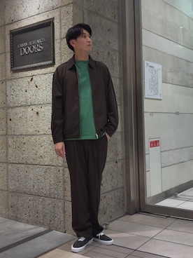 かわむらさん(メンズ・183cm)の秋コーディネート