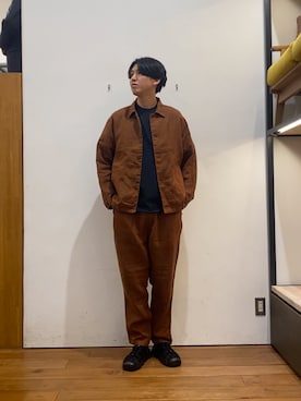 かわむらさん（メンズ・183cm）の春コーディネート