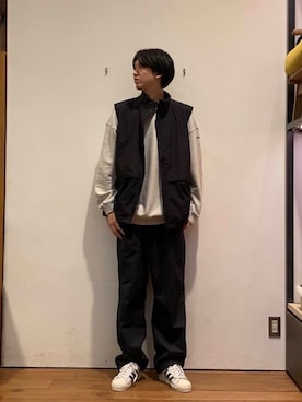 かわむらさん（メンズ・183cm）の冬コーディネート