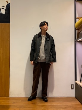 「イチ推しジャケットスタイル」｜かわむらさん（メンズ・183cm）の秋コーディネート